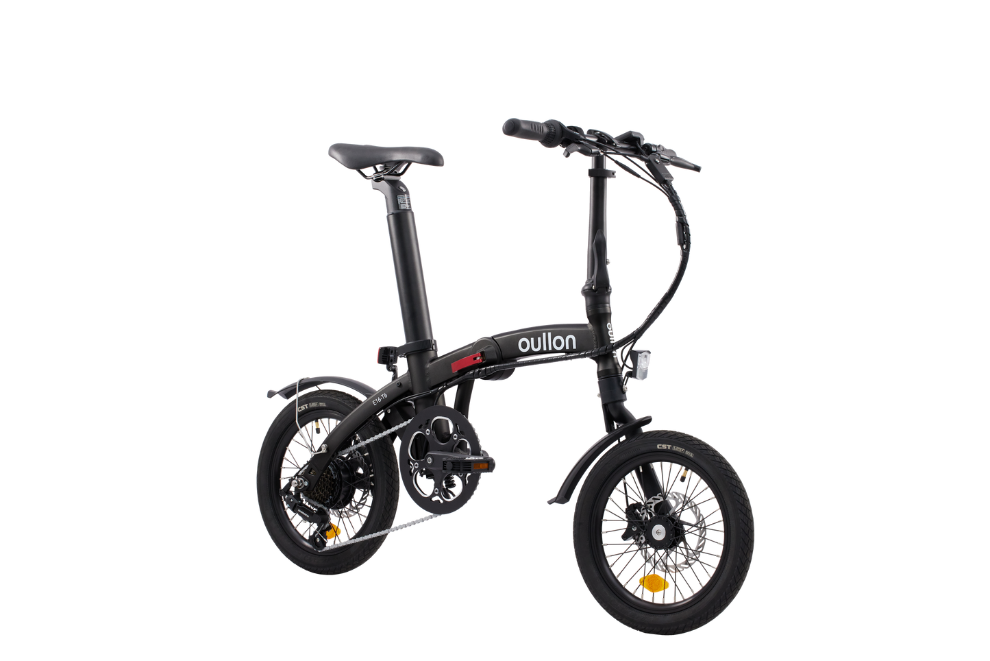 電輔自行車 E16-T6 Black ebike