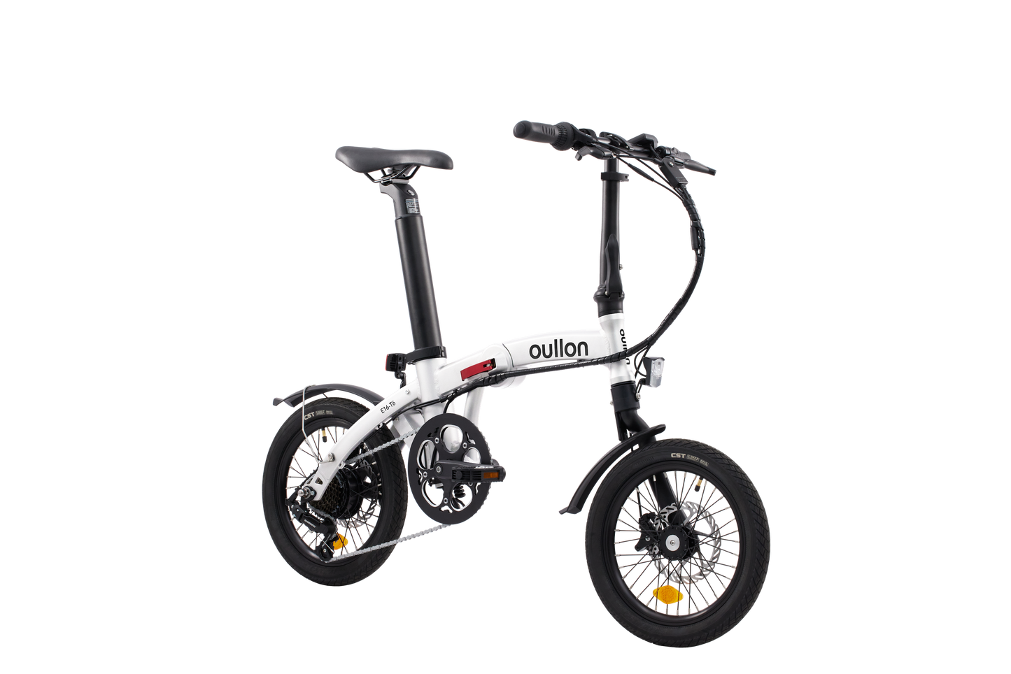 電輔自行車 E16-T6 white ebike