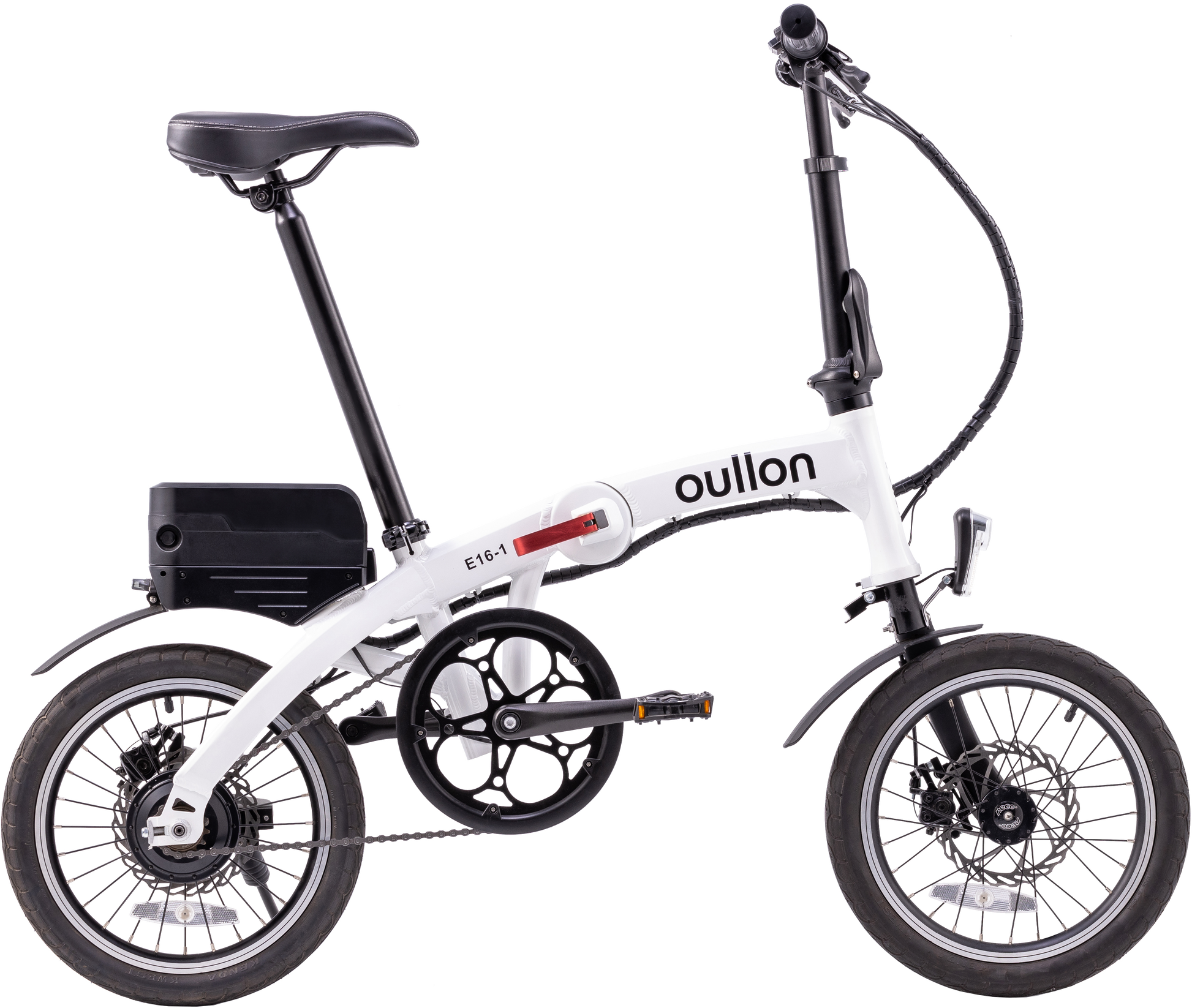oullon 電動自行車 經典白